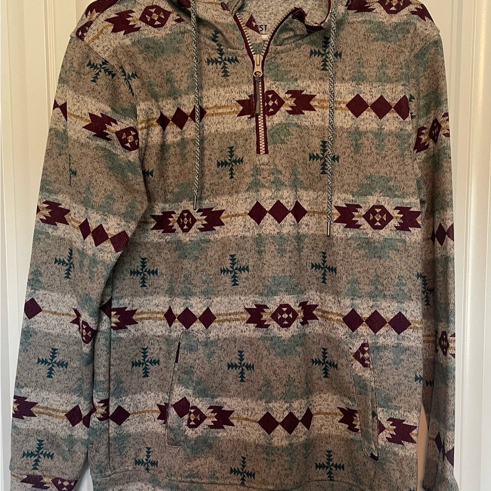 Women’s DepartWest Patterned Sweater with Zipper